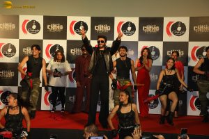 Agent Ching Attacks Ad Launch attended by Ranveer Singh, Sreeleela and Bobby Deol