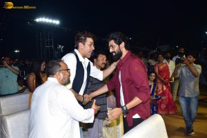 Ahimsa Pre-Release attended by Abhiram Daggubati, Geethika Tiwary, Suresh Babu, Rana Daggubati and Teja