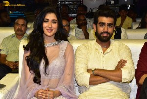 Ahimsa Pre-Release attended by Abhiram Daggubati, Geethika Tiwary, Suresh Babu, Rana Daggubati and Teja
