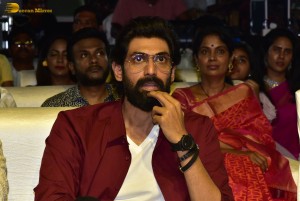 Ahimsa Pre-Release attended by Abhiram Daggubati, Geethika Tiwary, Suresh Babu, Rana Daggubati and Teja