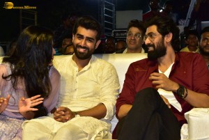 Ahimsa Pre-Release attended by Abhiram Daggubati, Geethika Tiwary, Suresh Babu, Rana Daggubati and Teja