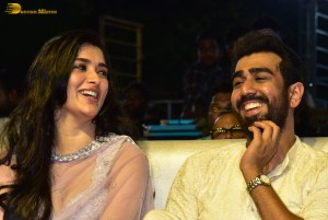 Ahimsa Pre-Release attended by Abhiram Daggubati, Geethika Tiwary, Suresh Babu, Rana Daggubati and Teja