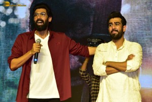 Ahimsa Pre-Release attended by Abhiram Daggubati, Geethika Tiwary, Suresh Babu, Rana Daggubati and Teja