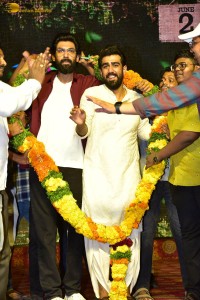 Ahimsa Pre-Release attended by Abhiram Daggubati, Geethika Tiwary, Suresh Babu, Rana Daggubati and Teja