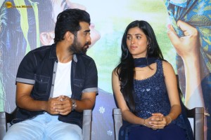 Ahimsa Press Meet attended by Abhiram Daggubati, Geethika Tiwary, Teja, and Venkatesh Daggubati