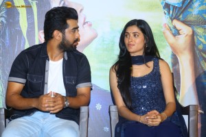 Ahimsa Press Meet attended by Abhiram Daggubati, Geethika Tiwary, Teja, and Venkatesh Daggubati