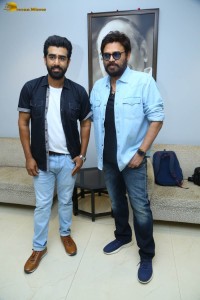 Ahimsa Press Meet attended by Abhiram Daggubati, Geethika Tiwary, Teja, and Venkatesh Daggubati