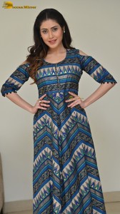 Indian Actress Aishwarya Raj Bhakuni photoshoot in a blue salwar dress