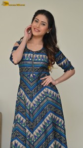 Indian Actress Aishwarya Raj Bhakuni photoshoot in a blue salwar dress