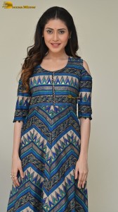 Indian Actress Aishwarya Raj Bhakuni photoshoot in a blue salwar dress