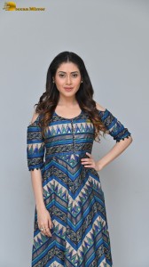 Indian Actress Aishwarya Raj Bhakuni photoshoot in a blue salwar dress