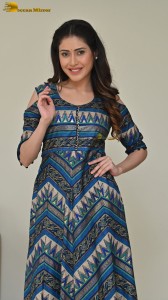 Indian Actress Aishwarya Raj Bhakuni photoshoot in a blue salwar dress