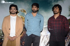 Pictures from Aakasa Veedhullo Trailer Release Event