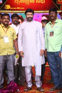 Akhanda Thanks meet titled Kruthagnatha Sabha attended by Nandamuri Balakrishna, Pragya Jaiswal, Poorna, Srikanth, Boyapati Srinu and Ravinder Reddy
