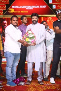 Akhanda Thanks meet titled Kruthagnatha Sabha attended by Nandamuri Balakrishna, Pragya Jaiswal, Poorna, Srikanth, Boyapati Srinu and Ravinder Reddy