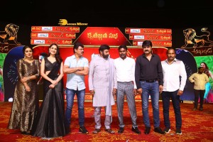 Akhanda Thanks meet titled Kruthagnatha Sabha attended by Nandamuri Balakrishna, Pragya Jaiswal, Poorna, Srikanth, Boyapati Srinu and Ravinder Reddy