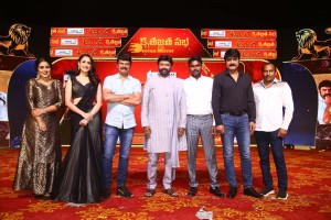 Akhanda Thanks meet titled Kruthagnatha Sabha attended by Nandamuri Balakrishna, Pragya Jaiswal, Poorna, Srikanth, Boyapati Srinu and Ravinder Reddy