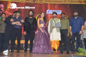 Akhanda movie pre-release function attended by Balakrishna, Allu Arjun, SS Rajamouli, Boyapati Srinu, Srikanth, Pragya Jaiswal and others