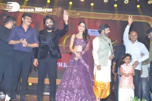 Akhanda movie pre-release function attended by Balakrishna, Allu Arjun, SS Rajamouli, Boyapati Srinu, Srikanth, Pragya Jaiswal and others