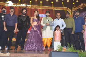 Akhanda movie pre-release function attended by Balakrishna, Allu Arjun, SS Rajamouli, Boyapati Srinu, Srikanth, Pragya Jaiswal and others