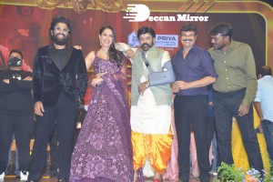 Akhanda movie pre-release function attended by Balakrishna, Allu Arjun, SS Rajamouli, Boyapati Srinu, Srikanth, Pragya Jaiswal and others