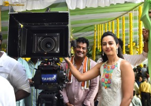 Akhanda Thaandavam Launch attended by Nandamuri Balakrishna, his daughters Brahmani and Tejaswini, and Director Boyapati Srinu