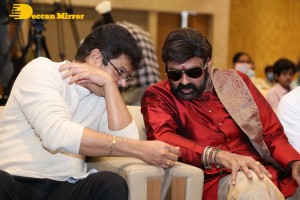 ‘Akhanda' Thanks Meet held on January 12, 2022 - attended by Nandamuri Balakrishna, Boyapati Srinu, Miryala Ravinder and others.
