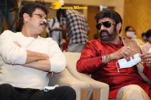 ‘Akhanda' Thanks Meet held on January 12, 2022 - attended by Nandamuri Balakrishna, Boyapati Srinu, Miryala Ravinder and others.