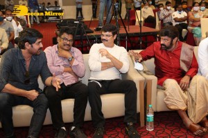 ‘Akhanda' Thanks Meet held on January 12, 2022 - attended by Nandamuri Balakrishna, Boyapati Srinu, Miryala Ravinder and others.
