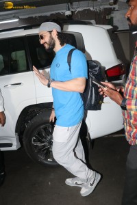 actor akhil akkineni spotted at mumbai airport on feb 4, 2023