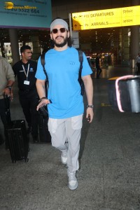 actor akhil akkineni spotted at mumbai airport on feb 4, 2023