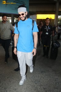 actor akhil akkineni spotted at mumbai airport on feb 4, 2023