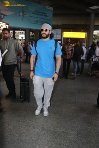 actor akhil akkineni spotted at mumbai airport on feb 4, 2023