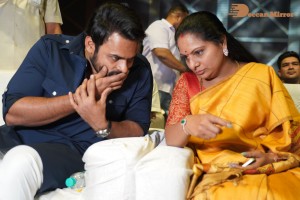 Akshara movie Pre Release Event attended by cast Nanditha Swetha and Guest TRS leader Kavitha