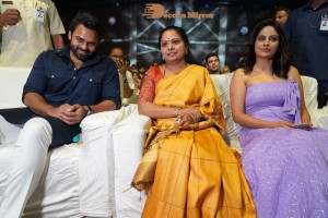 Akshara movie Pre Release Event attended by cast Nanditha Swetha and Guest TRS leader Kavitha