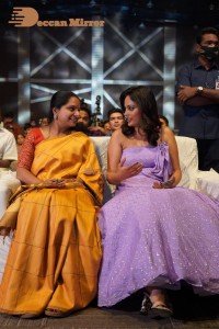 Akshara movie Pre Release Event attended by cast Nanditha Swetha and Guest TRS leader Kavitha