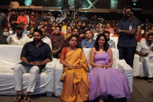 Akshara movie Pre Release Event attended by cast Nanditha Swetha and Guest TRS leader Kavitha