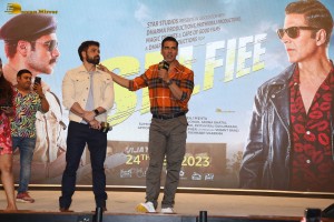 Akshay Kumar and Emraan Hashmi promote Selfiee
