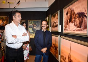 Akshay Kumar visited Dr Ramakanta Panda’s Wildlife Photography exhibition on November 25, 2023