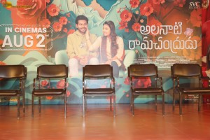 Alanaati Ramachandrudu Pre-Release Press Meet attended by Krishna Vamsi and Mokksha