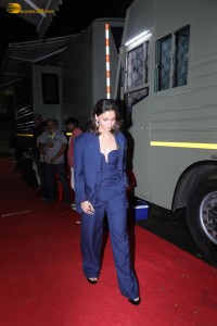 actress Alia Bhatt beautiful in a blue pantsuit