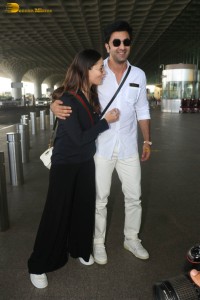 celebrity couple ranbir kapoor and alia bhatt seen at mumbai airport on june 22, 2023