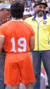 All Stars Football Club event attended by Ranbir Kapoor, Mouni Roy, Dino Morea, and Kartik Aaryan