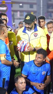 All Stars Football Club event attended by Ranbir Kapoor, Mouni Roy, Dino Morea, and Kartik Aaryan