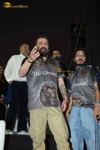 Bollywood stars Sanjay Dutt, Ruhi Singh, and Shilpa Shetty attend the opening of ASTCL