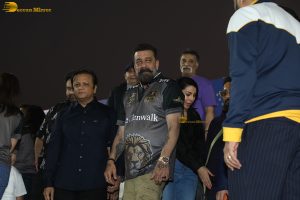 Bollywood stars Sanjay Dutt, Ruhi Singh, and Shilpa Shetty attend the opening of ASTCL