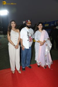 Bollywood stars Sanjay Dutt, Ruhi Singh, and Shilpa Shetty attend the opening of ASTCL