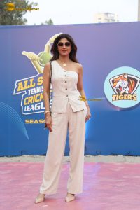 Bollywood stars Sanjay Dutt, Ruhi Singh, and Shilpa Shetty attend the opening of ASTCL