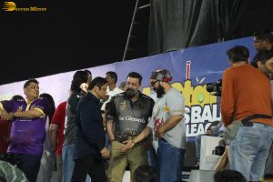 Bollywood stars Sanjay Dutt, Ruhi Singh, and Shilpa Shetty attend the opening of ASTCL
