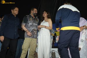 Bollywood stars Sanjay Dutt, Ruhi Singh, and Shilpa Shetty attend the opening of ASTCL